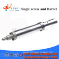 Bimetal injection cylinder screw of injection machine